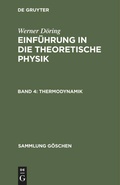 Cover: Thermodynamik - De Gruyter