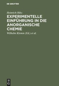 Cover: Experimentelle Einf&uuml;hrung in die anorganische Chemie - De Gruyter