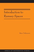 Cover: Introduction to Ramsey Spaces - Princeton University Press