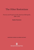 Cover: The Other Bostonians - Harvard University Press