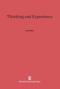 Cover: Thinking and Experience - Harvard University Press