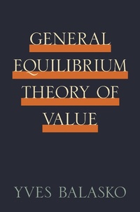 Enlarge image Cover: General Equilibrium Theory of Value - Princeton University Press