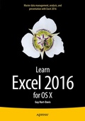 Bild: Learn Excel 2016 for OS X - Apress
