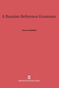 Cover: A Russian Reference Grammar - Harvard University Press