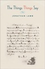 Cover: The Things Things Say - Princeton University Press
