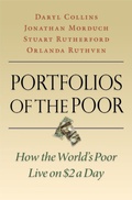 Cover: Portfolios of the Poor - Princeton University Press