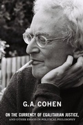 Cover: On the Currency of Egalitarian Justice, and Other Essays in Political Philosophy - Princeton University Press