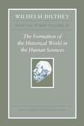 Cover: Wilhelm Dilthey: Selected Works, Volume III - Princeton University Press