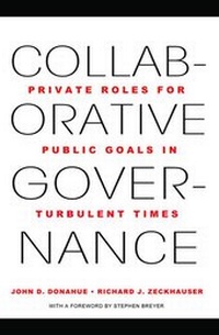 Enlarge image Cover: Collaborative Governance - Princeton University Press