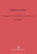 Cover: Politics in War - Harvard University Press