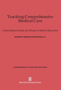 Enlarge image Cover: Teaching Comprehensive Medical Care - Harvard University Press