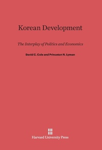 Enlarge image Cover: Korean Development - Harvard University Press