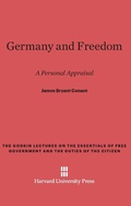 Cover: Germany and Freedom - Harvard University Press