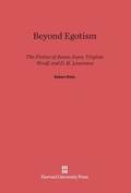 Cover: Beyond Egotism - Harvard University Press