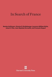 Enlarge image Cover: In Search of France - Harvard University Press