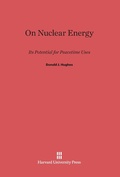 Cover: On Nuclear Energy - Harvard University Press
