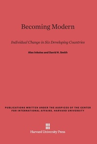 Enlarge image Cover: Becoming Modern - Harvard University Press
