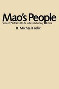 Cover: Mao's People - Harvard University Press