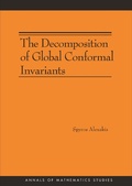 Bild: The Decomposition of Global Conformal Invariants - Princeton University Press