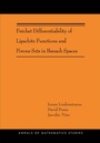 Cover: Frechet Differentiability of Lipschitz Functions and Porous Sets in Banach Spaces - Princeton University Press