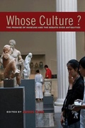 Cover: Whose Culture? - Princeton University Press