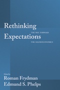 Cover: Rethinking Expectations - Princeton University Press