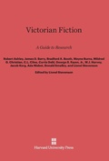 Cover: Victorian Fiction - Harvard University Press