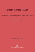 Cover: Instrumental Music - Harvard University Press