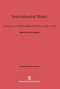 Enlarge image Cover: Instrumental Music - Harvard University Press