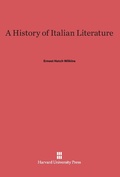 Cover: A History of Italian Literature - Harvard University Press