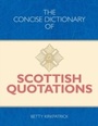 Cover: Concise Dictionary of Scottish Quotations - Crombie Jardine