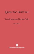 Cover: Quest for Survival - Harvard University Press