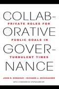 Cover: Collaborative Governance - Princeton University Press