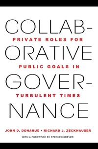 Enlarge image Cover: Collaborative Governance - Princeton University Press