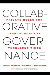 Enlarge image Cover: Collaborative Governance - Princeton University Press