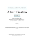 Cover: The Collected Papers of Albert Einstein, Volume 13 - Princeton University Press