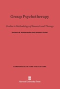 Cover: Group Psychotherapy - Harvard University Press