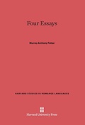 Cover: Four Essays - Harvard University Press