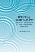 Cover: Rethinking Private Authority - Princeton University Press