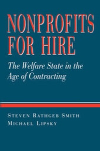 Abbildung von: Nonprofits for Hire - Harvard University Press