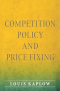 Cover: Competition Policy and Price Fixing - Princeton University Press