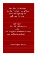 Cover: Ich wei&szlig;, dass ich nichts wei&szlig; oder die M&ouml;glichkeit sind wir selbst und nicht die anderen ! - epubli