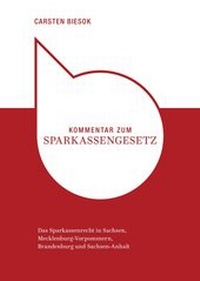 Abbildung von: Kommentar zum Sparkassengesetz - epubli