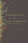 Cover: A Mathematics Course for Political and Social Research - Princeton University Press