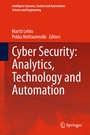 Cover: Cyber Security: Analytics, Technology and Automation - Springer