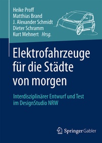 Abbildung von: Elektrofahrzeuge für die Städte von morgen - Springer Gabler