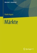 Cover: M&auml;rkte - Springer VS