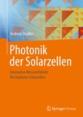 Cover: Photonik der Solarzellen - Springer Vieweg