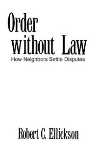 Enlarge image Cover: Order without Law - Harvard University Press