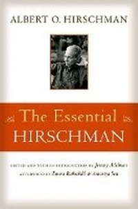 Enlarge image Cover: The Essential Hirschman - Princeton University Press